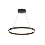 SLV One 60 PD Noir Rond Aluminium Suspension Plafond