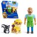 Spin Master PAW Patrol - Speelfigurenset met 3 verzamelfiguren van Rubble, Meneer Porter en stinkdier