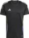 Adidas Tiro 24 Jersey Hommes XL Noir Polyester Manches Courtes