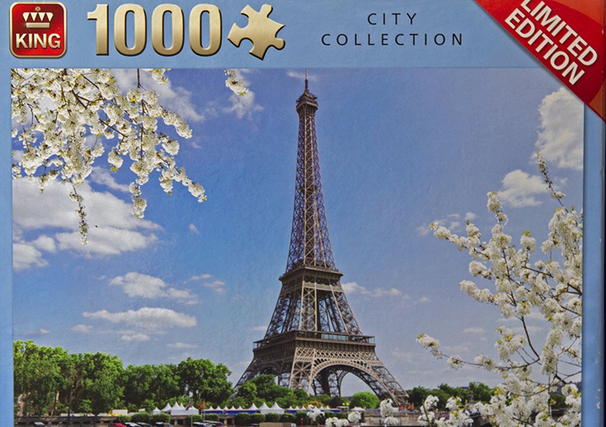 King Puzzel - 1000 stukjes - - Limited Edition