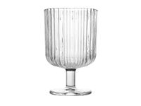 H&H Lyric Set van 6 glazen kelken, transparant, 26 cl