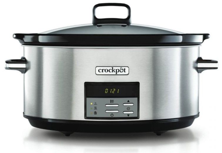CrockPot Slowcooker - 7,5L - Zilver