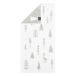 Cawö Winter Edition 6273 Handdoek 50x100 wit/platin