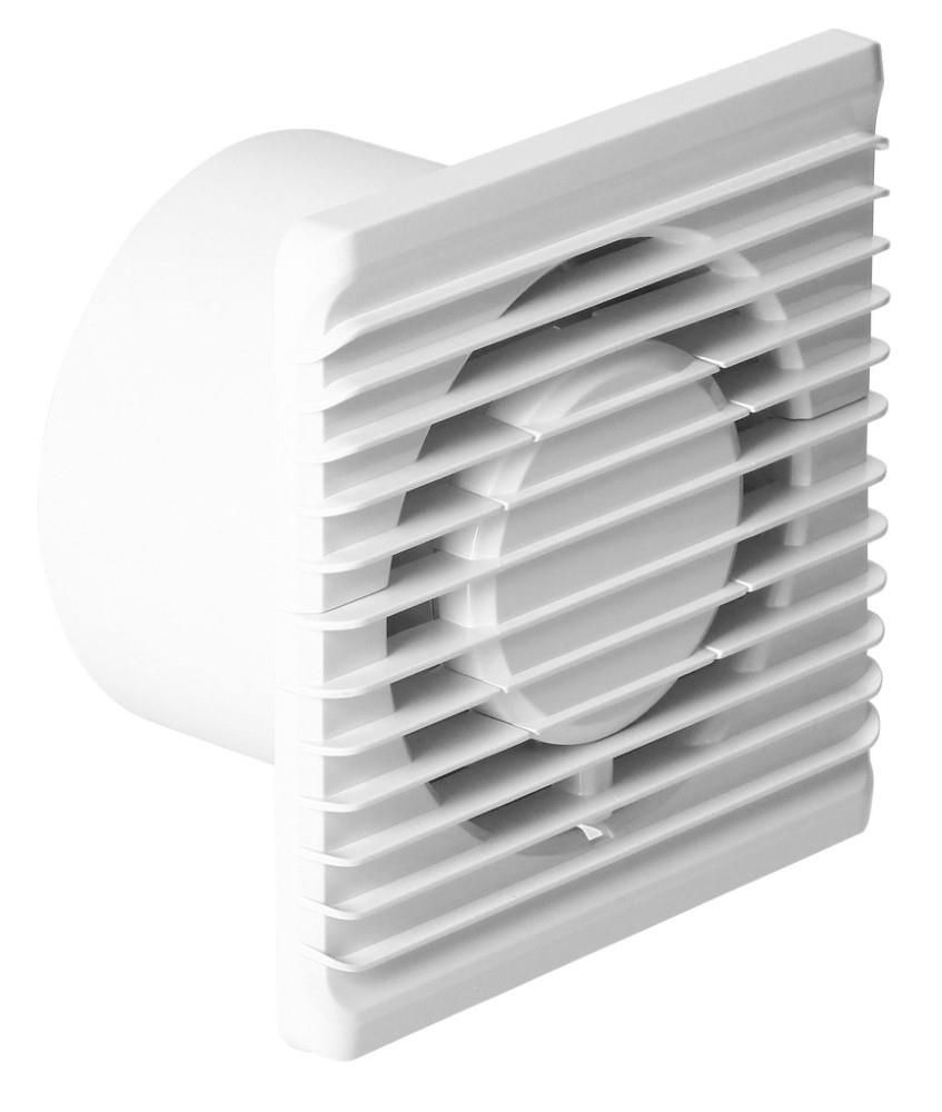 Enzo Orno Badkamer - Toilet ventilator wit 125mm + timer - 8611060