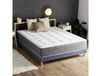 Maisons du Monde Matelas ressort 7 zones + sommier max 160x200 bleu denim