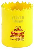 Starrett DCH1136-G HSS Deep Cut Hole Saw, 1-13/40.6 cm (46 mm)
