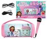 Karaokespeaker enfants - Bluetooth - Microphone - Rose - Jusqu'à 3 heures d'autonomie