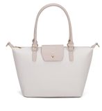 David Jones Sac à main, double poignées, polyuréthane, élégant et pratique