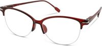 Croon Leesbril Philou Transparant-Rood +1.00