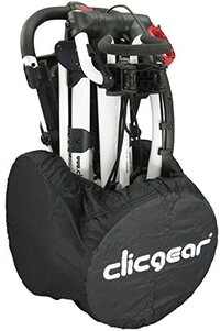 Longridge Clicgear Golf Trolley Wheel Covers - Black - Large