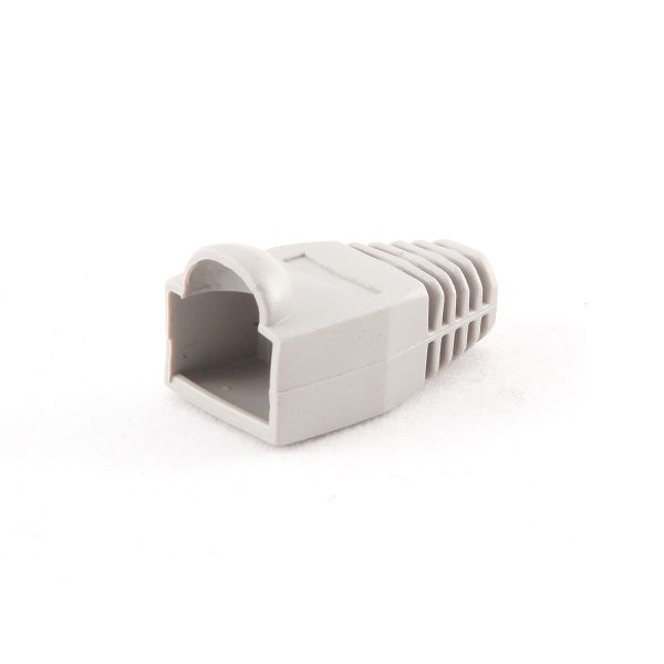 CableXpert Netwerkplug huls RJ45 - grijs / 100 stuks