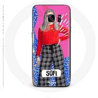 Maniacase Hoesje voor Samsung Galaxy S7 Edge Poursuis Tes Rêves Sofía Go! vive a tu manera