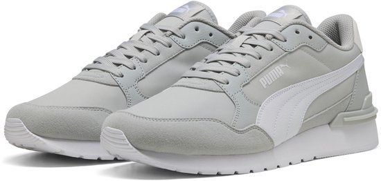 PUMA ST Runner v4 NL Unisex Sneakers - Cool Light Gray-PUMA White