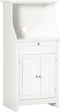 HOMCOM Magnetronkast MDF 60x40x122,5cm Wit