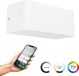 EGLO connect.z Sania-Z Smart Wandlamp - Buiten - Badkamer - 20 cm - Wit - Instelbaar RGB & wit licht - Dimbaar - Zigbee