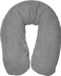 Form-Fix Housse XL Gris Acier Éponge et Coton