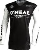 O'NEAL Mayhem Bullet V.22 Zwart Wit Motorcross Shirt - Maat M