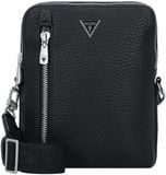 GUESS Torino Double Zip XBody With Vertikal Zip Black Zwart