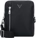 GUESS Torino Double Zip XBody With Vertikal Zip Black Zwart
