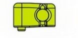 Smoby pièce de rechange 30977000 charnière pour maisons de jeu Smoby comme Neo Floralie et autres
