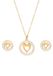 Gaya Jewelry Set Gold White
