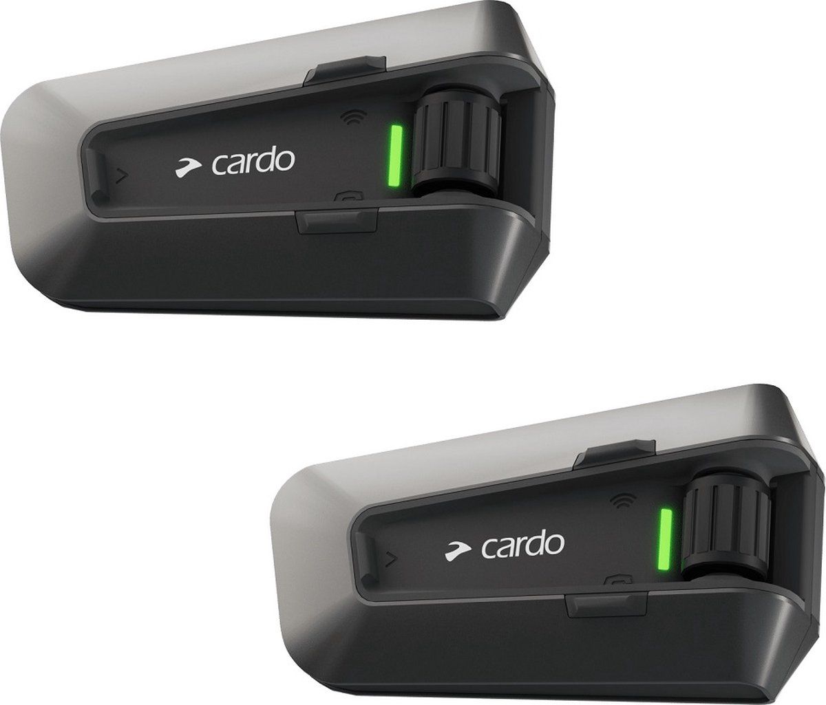 Cardo Systems Packtalk Edge - Duo - 2 stuks - Bluetooth/FM - 1600 m - 2 stuks in verpakking