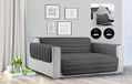 Sogni e Capricci Waterdichte Trendy Gewatteerde Sofa Cover Donker Licht Grijs, 1 Plaats