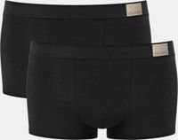 Sloggi Men GO Natural Hipster C2P Heren Onderbroek - Maat XL - Zwart - Katoen/Elastaan - 2 stuks