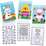 Baker Ross Pasen Mini Activiteitenboeken - Pack van 12, Easter Crafts, Craft for Kids (AX694), Pasen