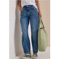 cecil Jeans met High Waist en wijd uitlopende pijpen in een Loose Fit-pasvorm