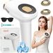 Appareil d'épilation laser IPL indolore pour le corps, la ligne de bikini et le visage, avec application de refroidissement