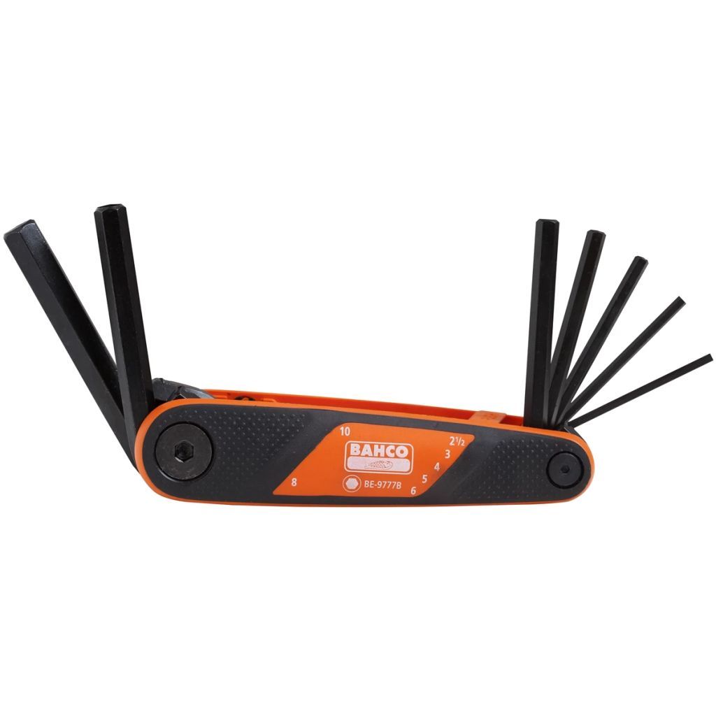 Bahco Inbussleutel set opvouwbaar BE-9777B 7 st - 7314150188734