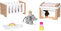 Goki Kinderkamerinrichting voor het poppenhuis - Meerkleurig - Hout - 2022
