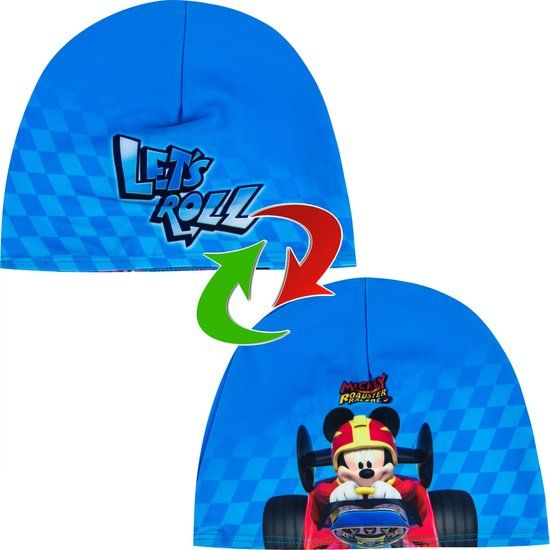 4KidsOnly Disney Badmuts Mickey Junior Blauw Polyester