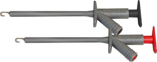 Peaktech 7000 Tikklemmen voor digitale multimeter - 4mm aansluiting - 10A - 2 stuks