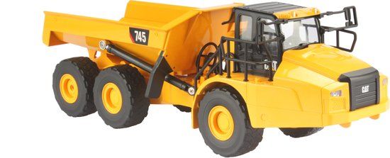 Diecast Masters 1:24 RC CAT 745 ADT Kieper - Geel - 2.4 GHz - 35m Bereik