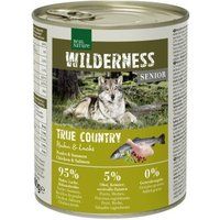 REAL NATURE WILDERNESS natvoer voor senior honden True Country kip en zalm 6x800 g