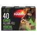 HARRIS - 4° Cubes aanmaakblokjes - 100% plantaardig - Geurloos - Duurzaam - Snel en eenvoudig te gebruiken - Binnen en buiten - Frans bedrijf - X40