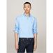 Tommy Hilfiger Slim Fit Overhemd blauw, Effen