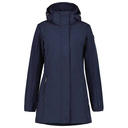 Luhta Iloniemi softshell jas - donkerblauw
