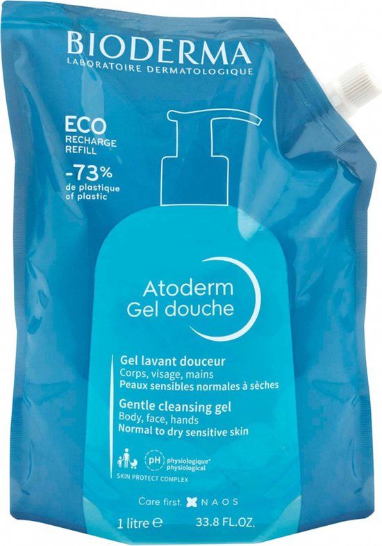 Bioderma Atoderm Ultra Gentle Douchegel Eco Refill 1000 ml