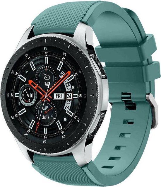 Siliconen bandje voor Samsung Galaxy Watch - Dennengroen - 41mm / 42mm