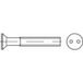 TOOLCRAFT TO-5379966 Vis de sécurité M6 16 mm bi-trou 88112 Inox A2 100 pièce(s)