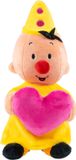 Bumba Pluche Bumba knuffel met hart - 25cm
