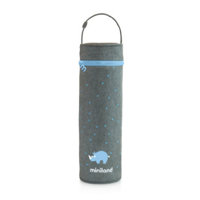 Miniland thermibag zijdeachtige warmtezak turquoise 500 ml - Blauw - Gr.380ml-750ml