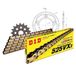 Kettingset DID Kettingset Stealth 525VX3 / 116 klinknagel slot goud voor Suzuki GSX-R 750 cc Bj. 2006-2010