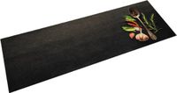 vidaXL Keukenmat - Wasbaar - Kruidenprint - 60x180 cm - Fluweel