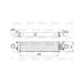 Valeo Intercooler, Inlaatluchtkoeler 818624