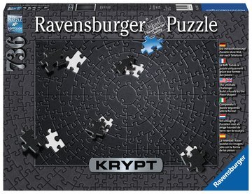 Ravensburger KRYPT puzzel – Black
