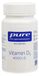 Pure Encapsulations Vitamine D3 4000 IE, capsules, 30 capsules
